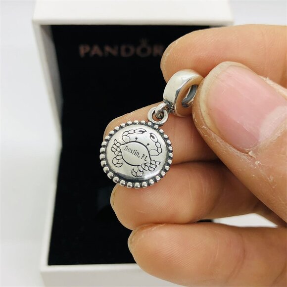 ✨🔥Pandora Florida Exclusive Destin .FL Charm Destin Crab Charm - Picture 5 of 8